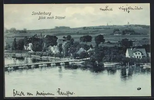 AK Sondeburg, Blick nach Düppel