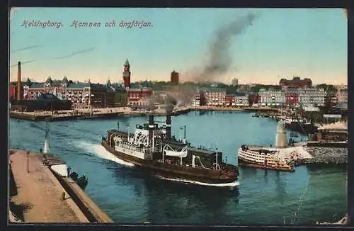 AK Helsingborg, Hamnen och angfärjan