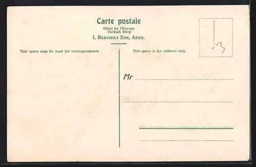 AK Aden, Steamer Point, Post Office