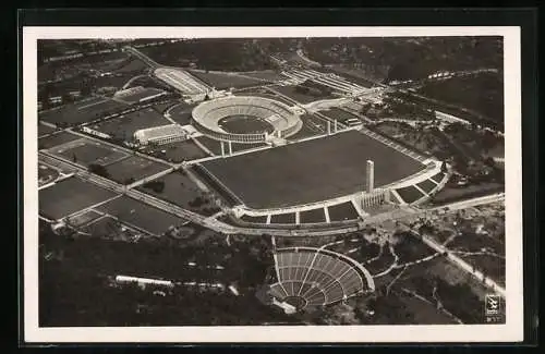 AK Berlin, Reichssportfeld, Olympia-Stadion und Dietrich-Eckardt-Bühne