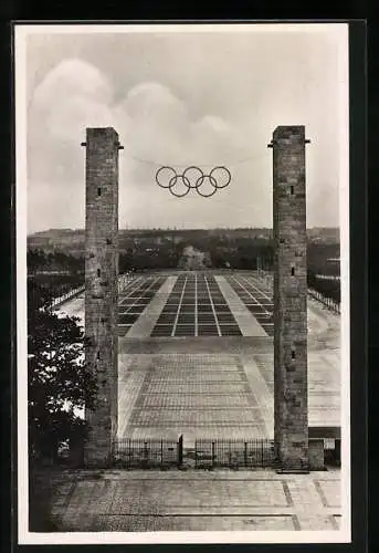 AK Berlin, Olympische Spiele 1936, Osttor