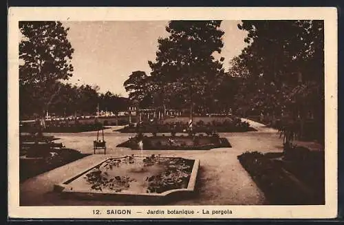 AK Saigon, Jardin botanique, La pergola