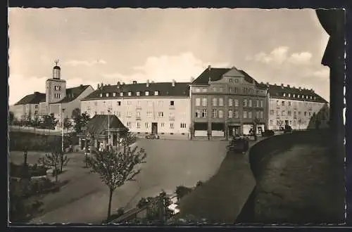 AK Glauchau /Sa., Blick vom Glauchauer Hof