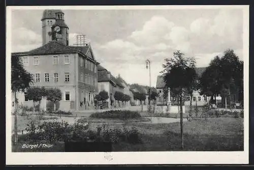 AK Bürgel / Thür., Platz