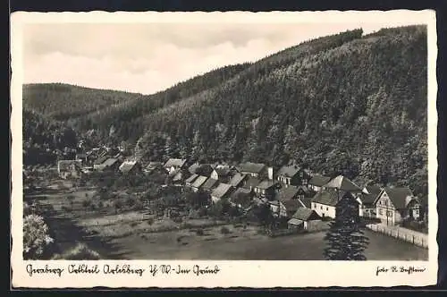 AK Geraberg OT Arlesberg /Thür. Wald, Panorama