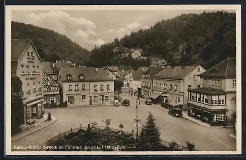 AK Berneck im Fichtelgebirge, Adof Platz