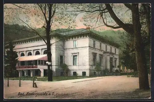 AK Bad Freienwalde, Ansicht vom Brunnenhotel