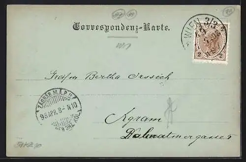 Mondschein-AK Wien, Franzensring mit Parlament