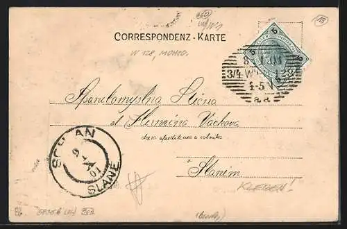 AK Wien, Blick in die Reichsrathsstrasse