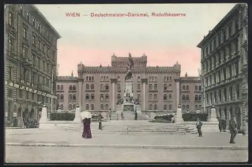 AK Wien IX, Deutschmeister Denkmal und Rudolfs-Kaserne, Leute