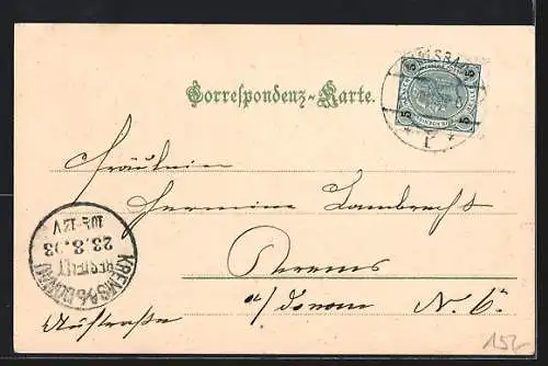 AK Karlsbad, Café Freundschaftssaal