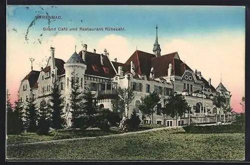 AK Marienbad, Grand Cafe und Restaurant Rübezahl