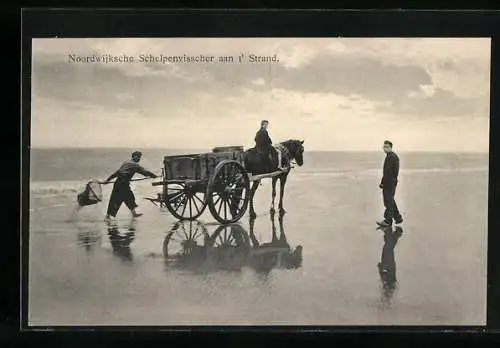 AK Noordwijk, Schelpenvisscher aan t` Strand