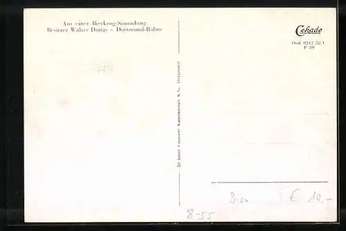 AK Dortmund-Rahm, Aus einer Bierkrug-Sammlung, Besitzer Walter Dungs