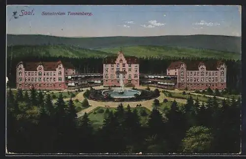 AK Saal, Sanatorium Tannenberg