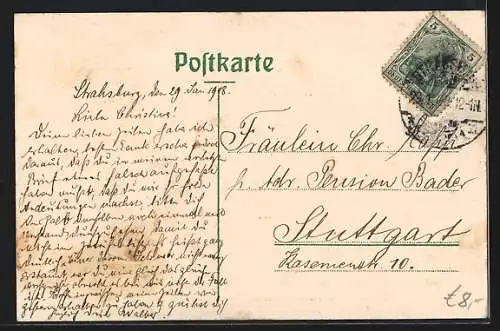 AK Strassburg, Schlachthausbrücke