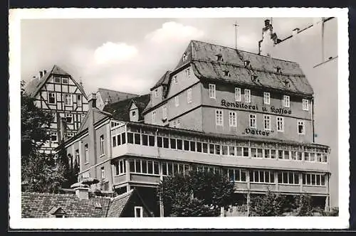 AK Marburg a. Lahn, Konditorei Terrassen-Kaffee Vetter