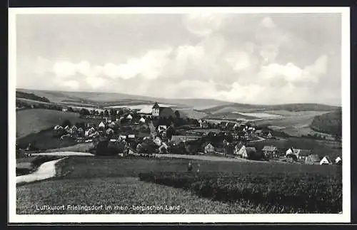 AK Frielingsdorf, Ortsansicht mit Umgebung