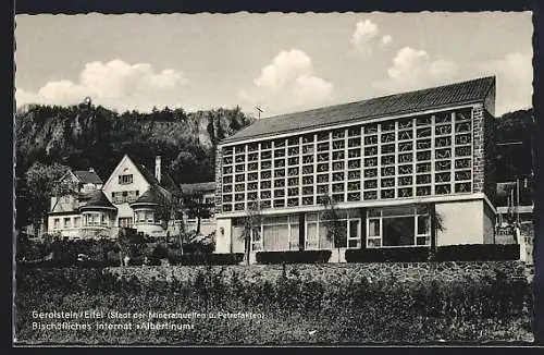 AK Gerolstein /Eifel, Bischöfliches Internat Albertinum