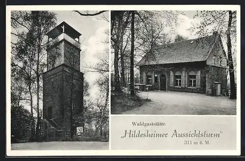 AK Hildesheim, Waldgaststätte Hildesheimer Aussichtsturm