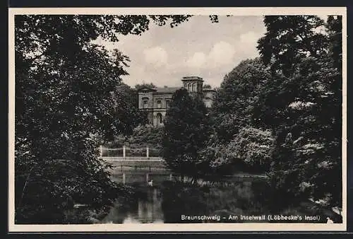 AK Braunschweig, Am Inselwall (Löbbbecke`s Insel)