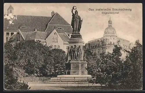 AK Braunschweig, Siegesdenkmal