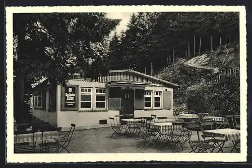 AK Barsinghausen, Waldschenke Heisterburg in Idyllischer Lage mitten im Deister