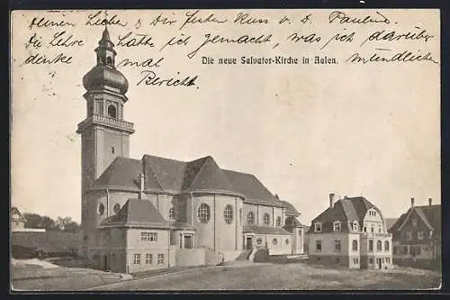 AK Aalen, Die neue Salvator-Kirche