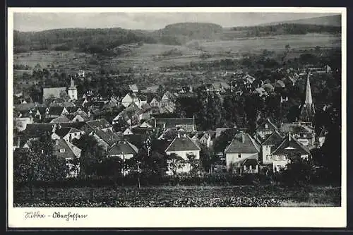 AK Nidda /Oberhessen, Blick auf den Ort