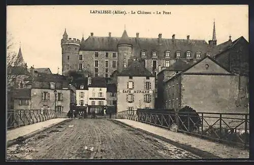 AK Lapalisse /Allier, Le Chateau, Le Pont