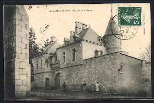 AK Lapalisse /Allier, Entrée du Chateau