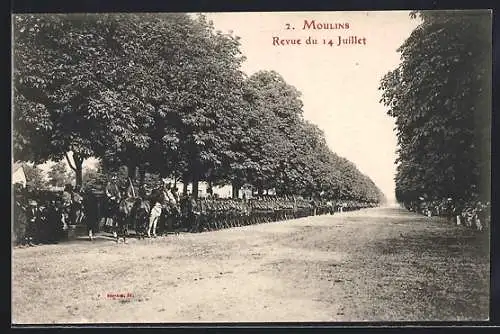 AK Moulins, Revue du 14 Juillet, 2