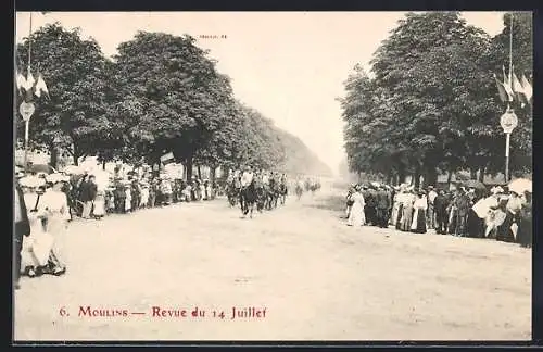 AK Moulins, Revue du 14 Juillet, 6