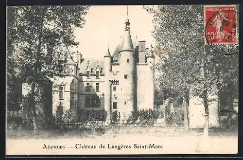 AK Agonges, Chateau de Laugères Saint Marc