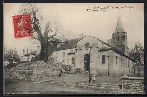 AK Marcillat /Allier, L`Eglise