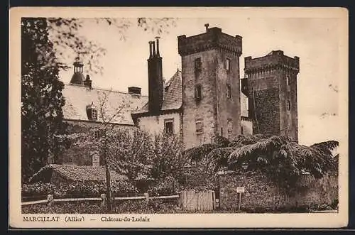 AK Marcillat /Allier, Chateau-du-Ludaix