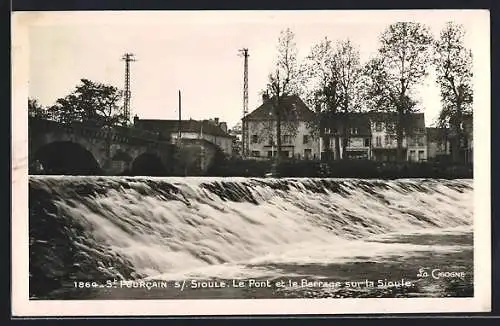 AK St-Pourcain-sur-Sioule, Le Pont et le Barrage sur la Sioule