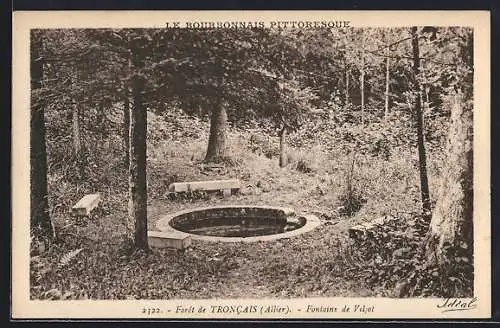 AK Foret de Troncais, Fontaine de Viljot