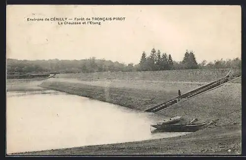 AK Foret de Troncais-Pirot, La Chaussee et l`Etang