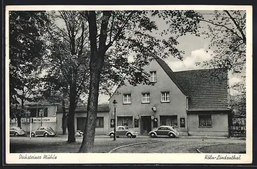 AK Köln-Lindenthal, Cafe-Restaurant Decksteiner Mühle