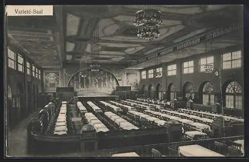 AK Cöln a. Rh., Varietè-Saal aus Gross-Cöln