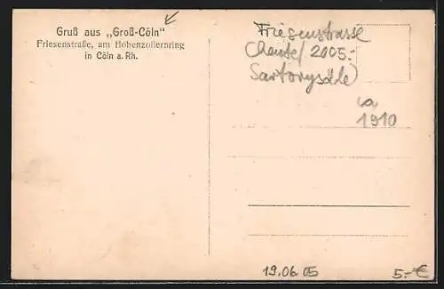 AK Cöln a. Rh., Varietè-Saal aus Gross-Cöln