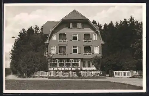 AK Königsfeld i. Schwarzw., Haus Westend