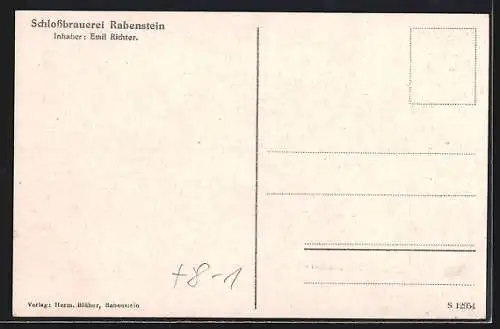 AK Chemnitz, Kinder an der Schlossbrauerei Rabenstein, Inh. Emil Richter