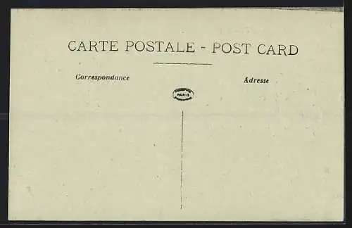 AK Urcel, Bataille du Chemin des Dames, Rue de l`Eglise