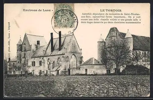 AK Laon, Le Tortoir, Autrefois dépendance du monastère de Saint-Nicolas-aux-Bois