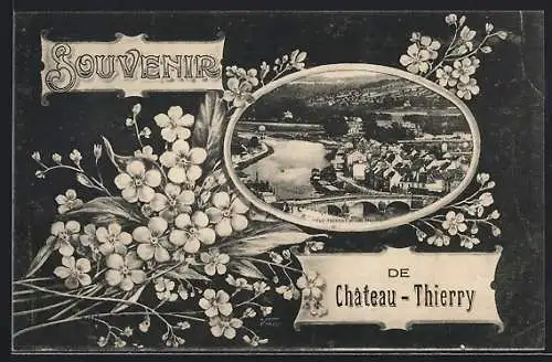 Passepartout-AK Chateau-Thierry, Vue generale, Souvenir