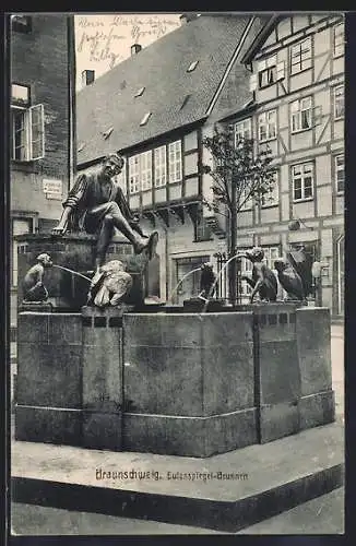 AK Braunschweig, Am Eulenspiegel-Brunnen