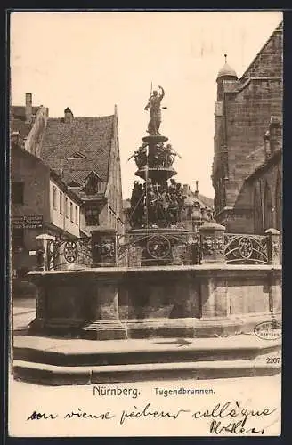 AK Nürnberg, Der Tugendbrunnen