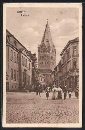 AK Soest, Partie am Rathaus